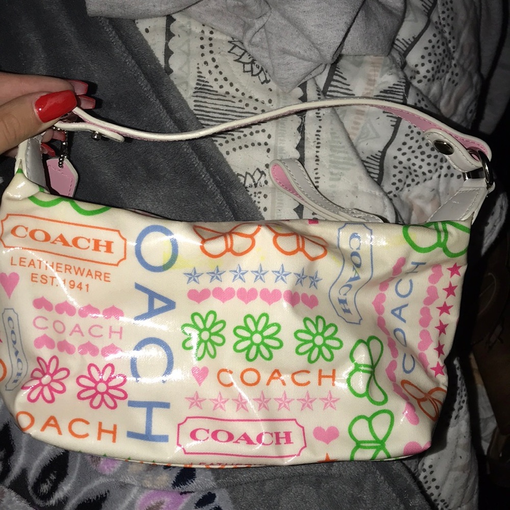 Authentic coach leatherware handbag